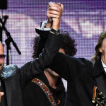 Paul Mccartney and Ringo Starr at the Change Begins Within Concert