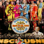 Consciousness proponents in a Sargent Peppers Lonely Hearts Club Band Image