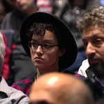 Audience attending Paul Steinhardt's lecture on the Big Gap in Einstein's Theory