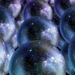 Artist abstract rendition of a Multiverse.