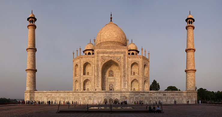 The Design Of The Taj Mahal Borrows From Many Cultures And Beliefs