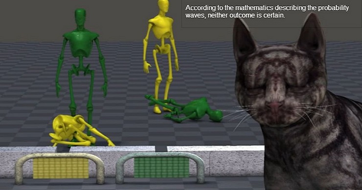 The Double Slit Experiment by Eugene Khutoryansky