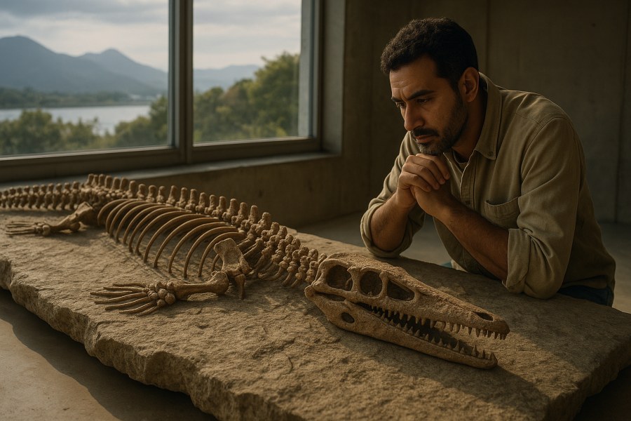 A Japanese Mosasaur Fossil Revisited: Four Hidden Bones and the Possibility of a New Sea Monster Species