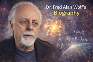 Dr. Fred Alan Wolf, theoretical physicist and quantum consciousness pioneer, portrait for biography