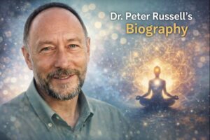 Peter Russell, consciousness researcher and author, portrait featured for biography