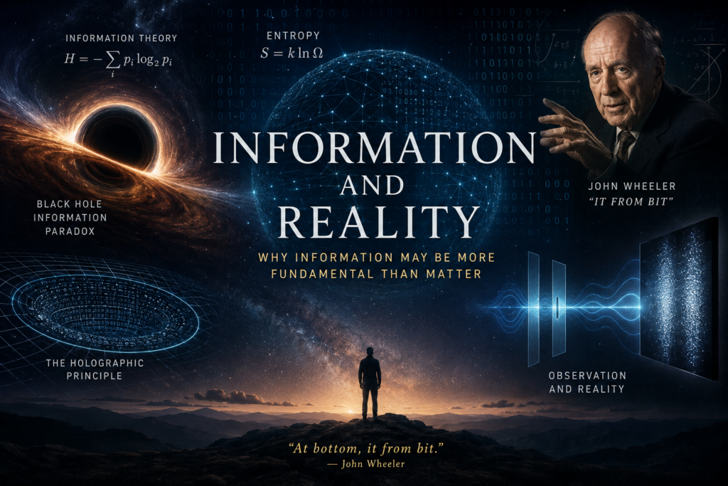 Science & Models → Physics Foundations → Information and Reality